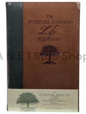The Purpose Driven Life Journal Deluxe Rick Warren Leatherette Sealed